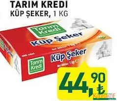TARIM KREDİ KÜP ŞEKER 1 KG indirimli fiyat TARIM KREDİ KÜP ŞEKER 1 KG fiyat ve kampanya bilgisi